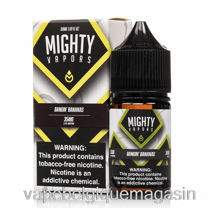 Vape Shop Bruxelles Bangin Bananes - Sels De Vapeurs Puissantes - 30ml 50mg